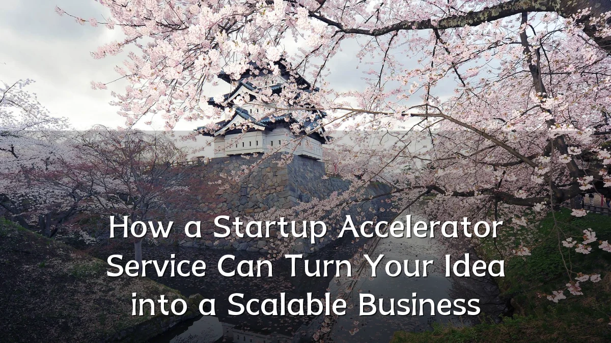 How a Startup Accelerator Service Can Turn Your Idea into a Scalable Business