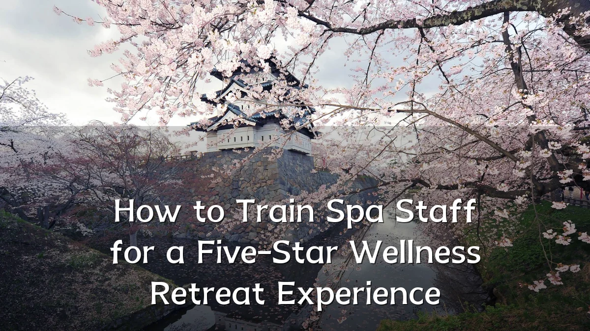 How to Train Spa Staff for a Five-Star Wellness Retreat Experience