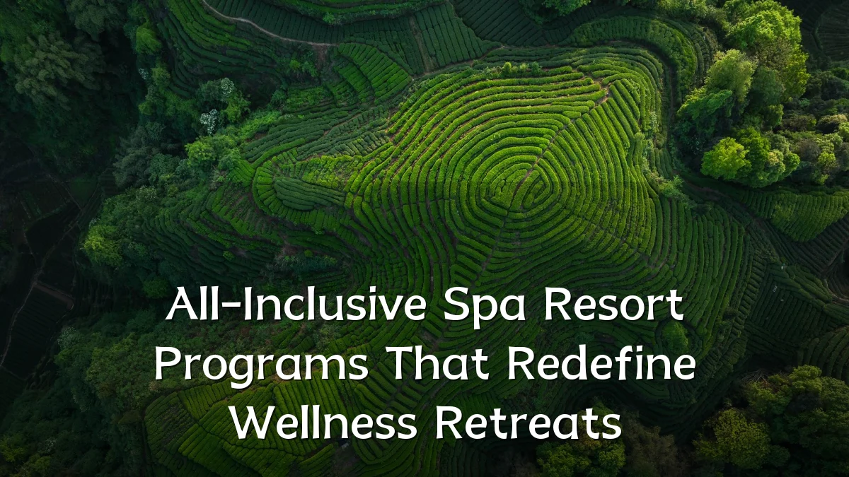 All-Inclusive Spa Resort Programs That Redefine Wellness Retreats