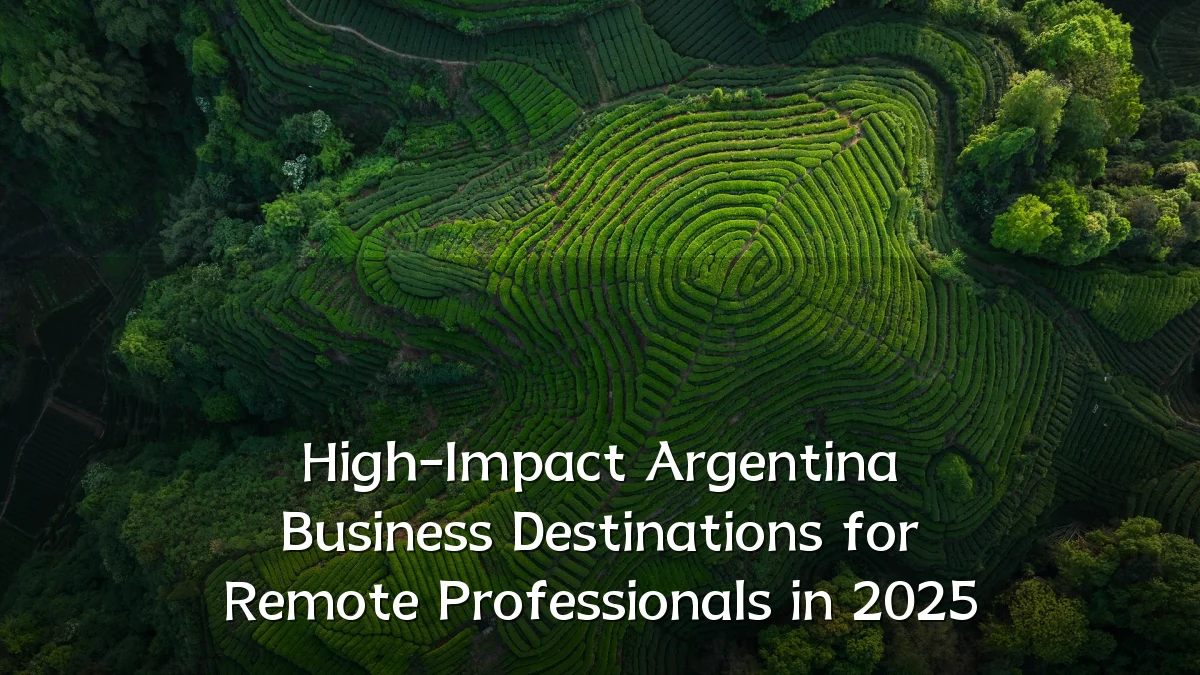High-Impact Argentina Business Destinations for Remote Professionals in 2025