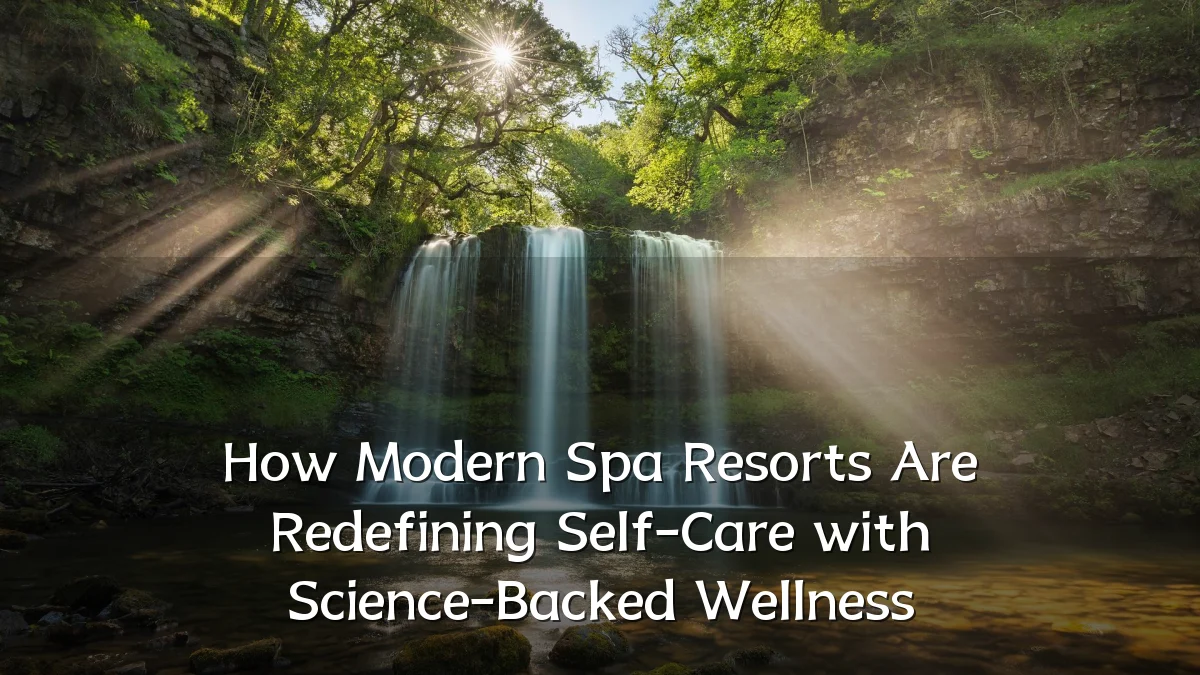 How Modern Spa Resorts Are Redefining Self-Care with Science-Backed Wellness