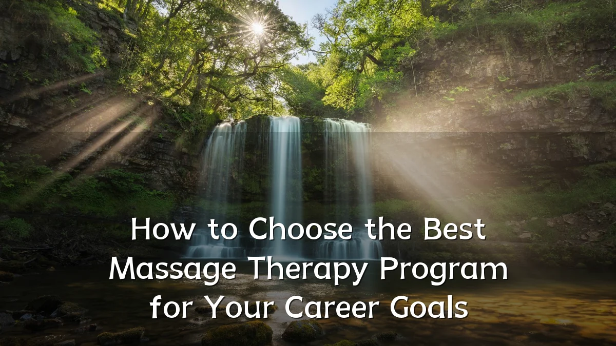 How to Choose the Best Massage Therapy Program for Your Career Goals