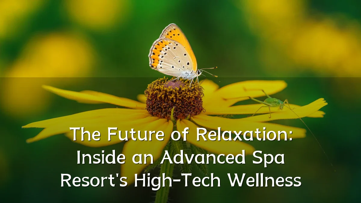 The Future of Relaxation: Inside an Advanced Spa Resort's High-Tech Wellness