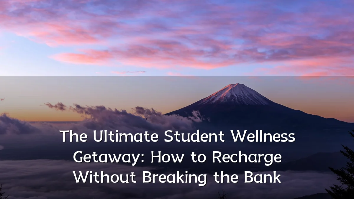 The Ultimate Student Wellness Getaway: How to Recharge Without Breaking the Bank