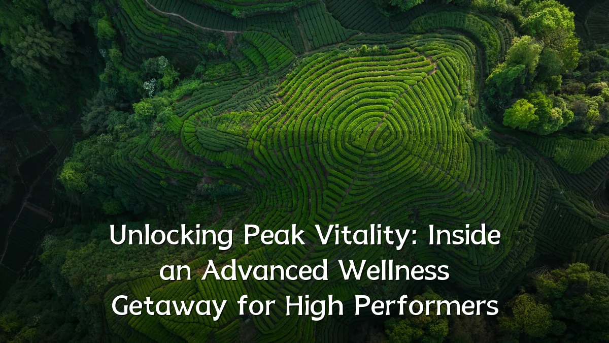 Unlocking Peak Vitality: Inside an Advanced Wellness Getaway for High Performers