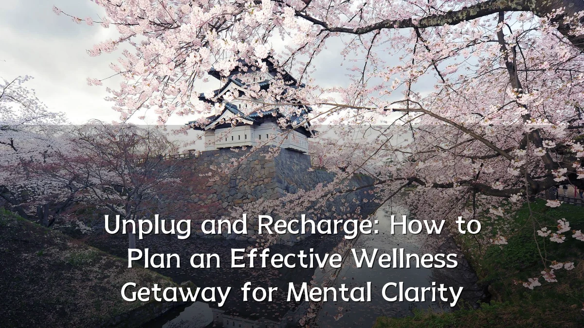 Unplug and Recharge: How to Plan an Effective Wellness Getaway for Mental Clarity