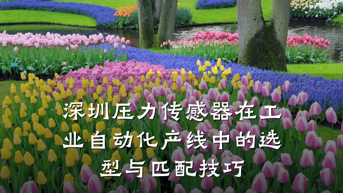 深圳压力传感器在工业自动化产线中的选型与匹配技巧