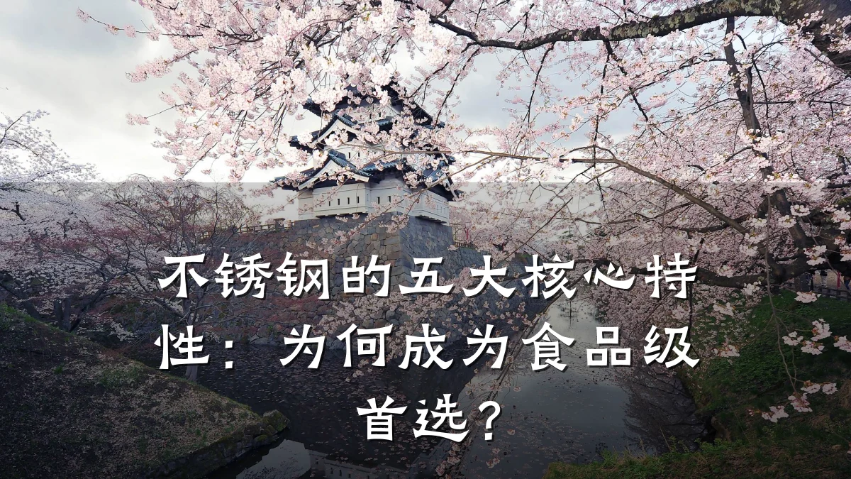不锈钢的五大核心特性：为何成为食品级首选？